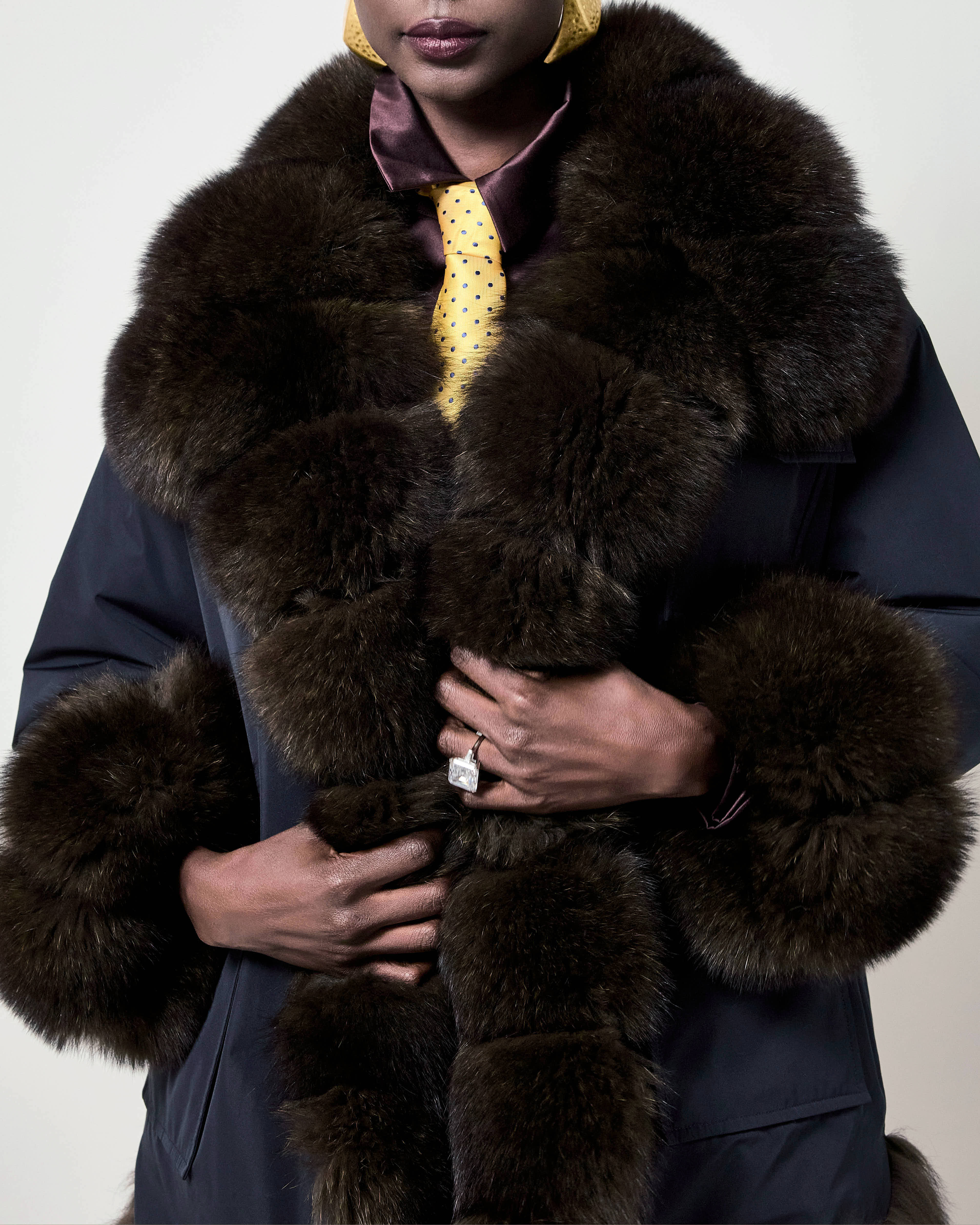 The Amalfi Air-Armour™ Fur Parka - Sabled™