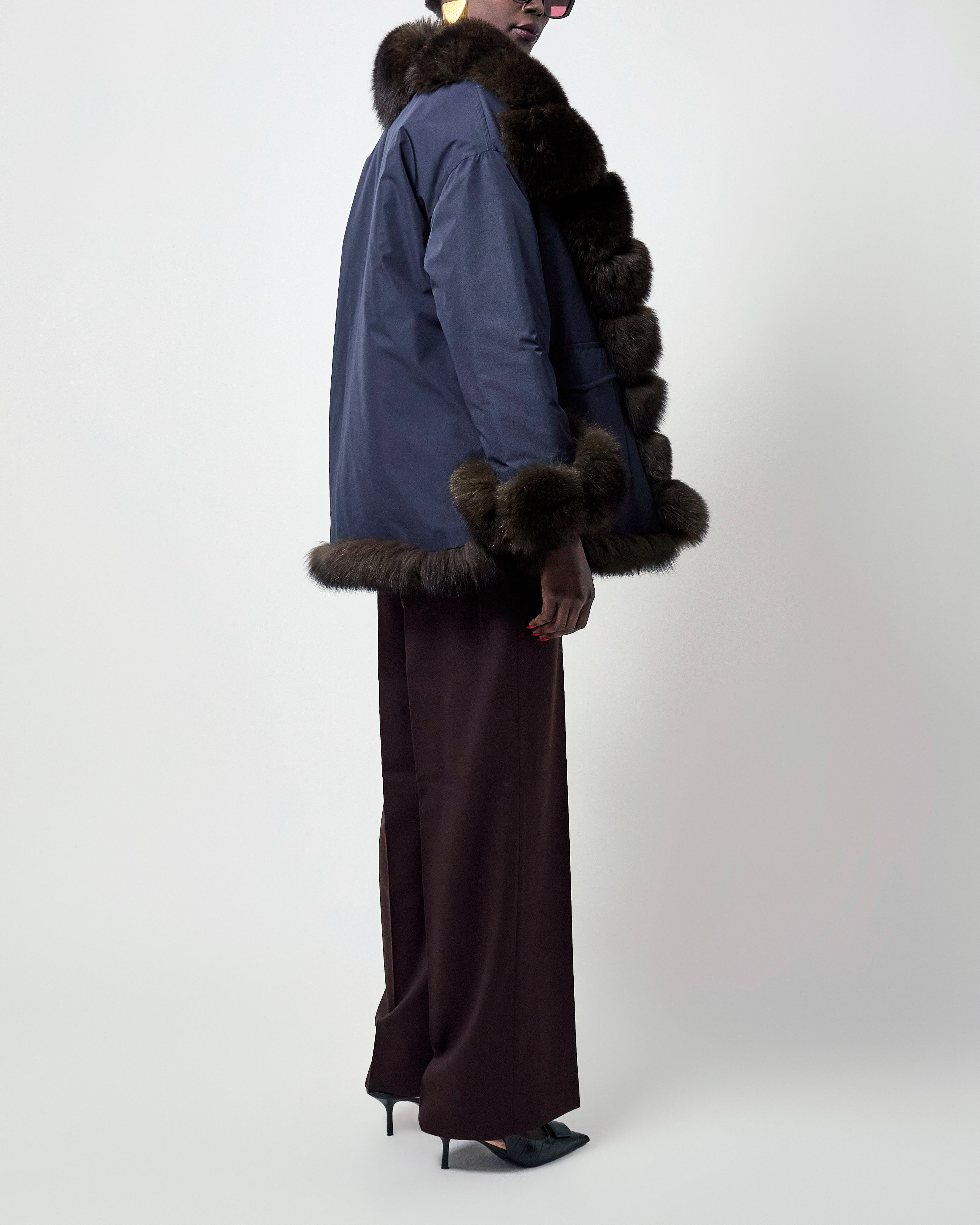 The Amalfi Air-Armour™ Fur Parka - Sabled™