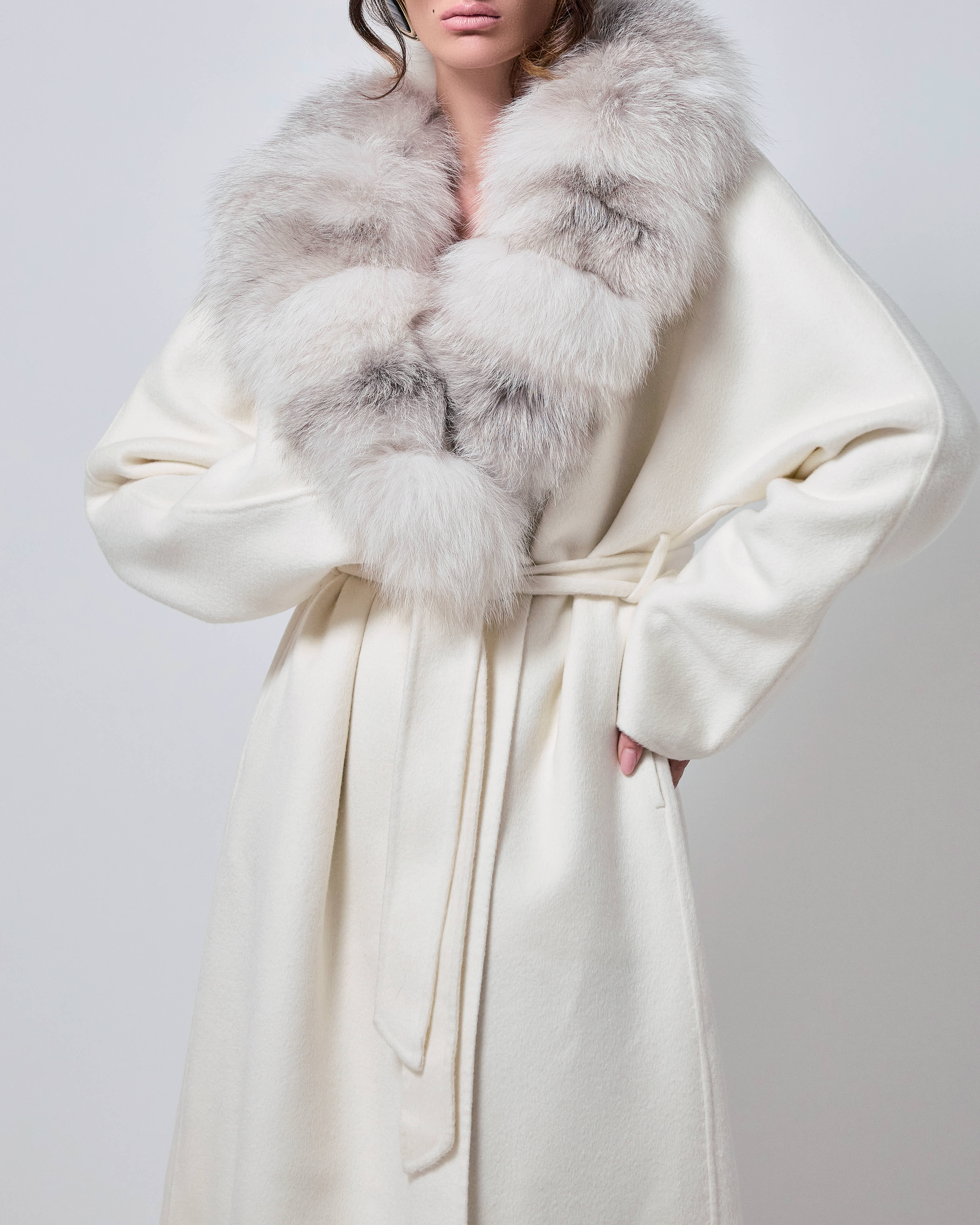 The Alessia Long Fur Cashmono™ - Sabled™