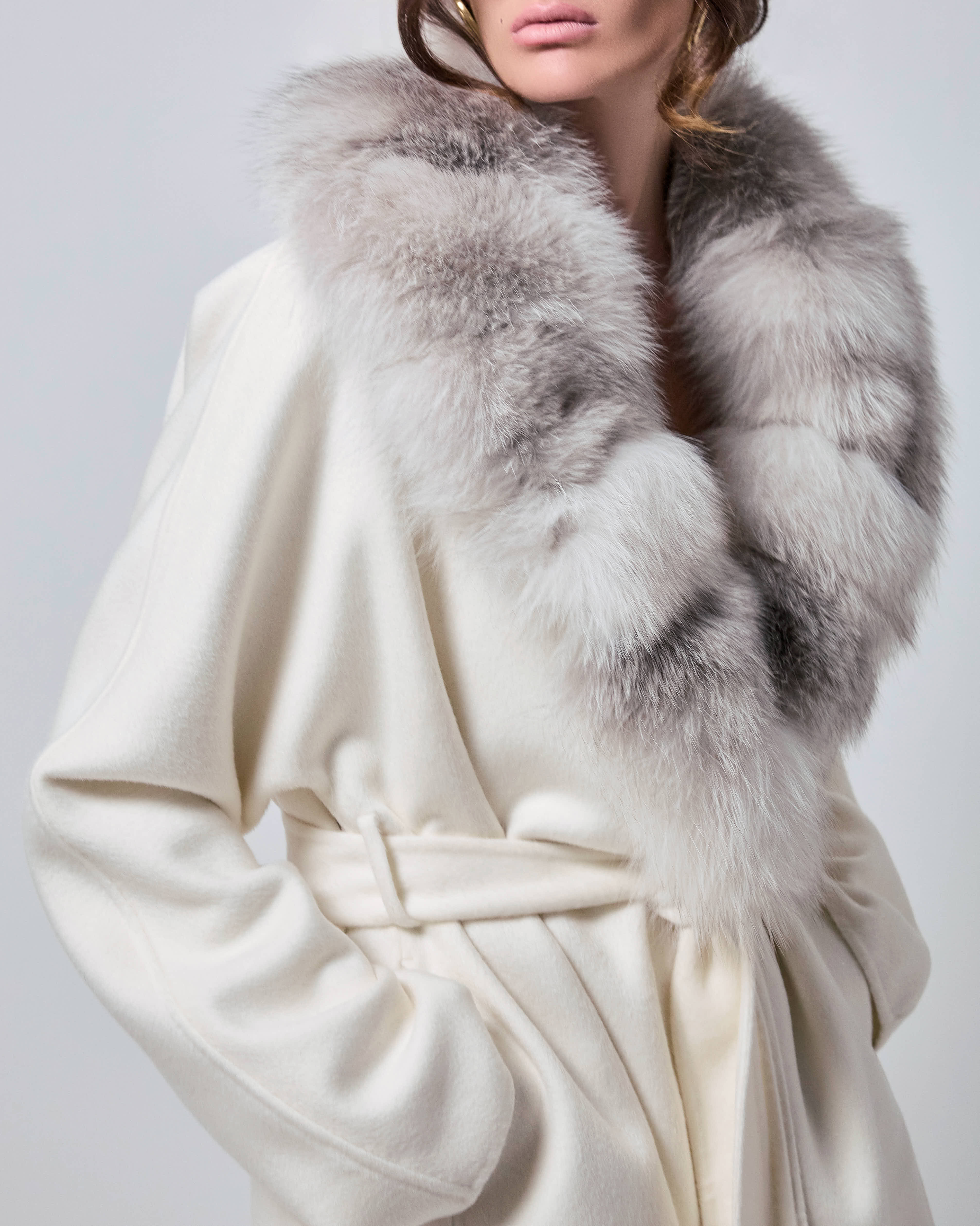 The Alessia Long Fur Cashmono™ - Sabled™