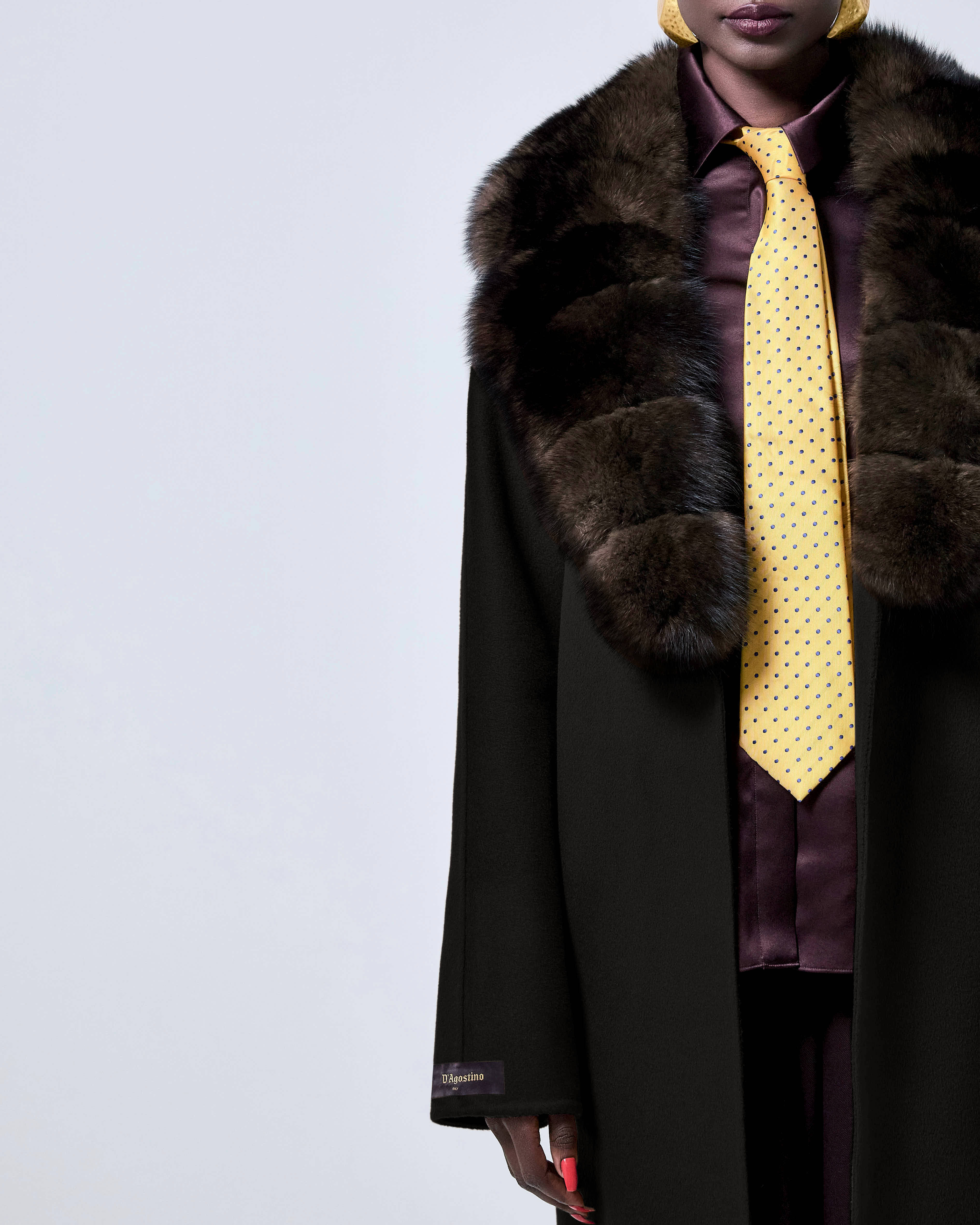 The Alessia Long Fur Cashmono™ - Sabled™