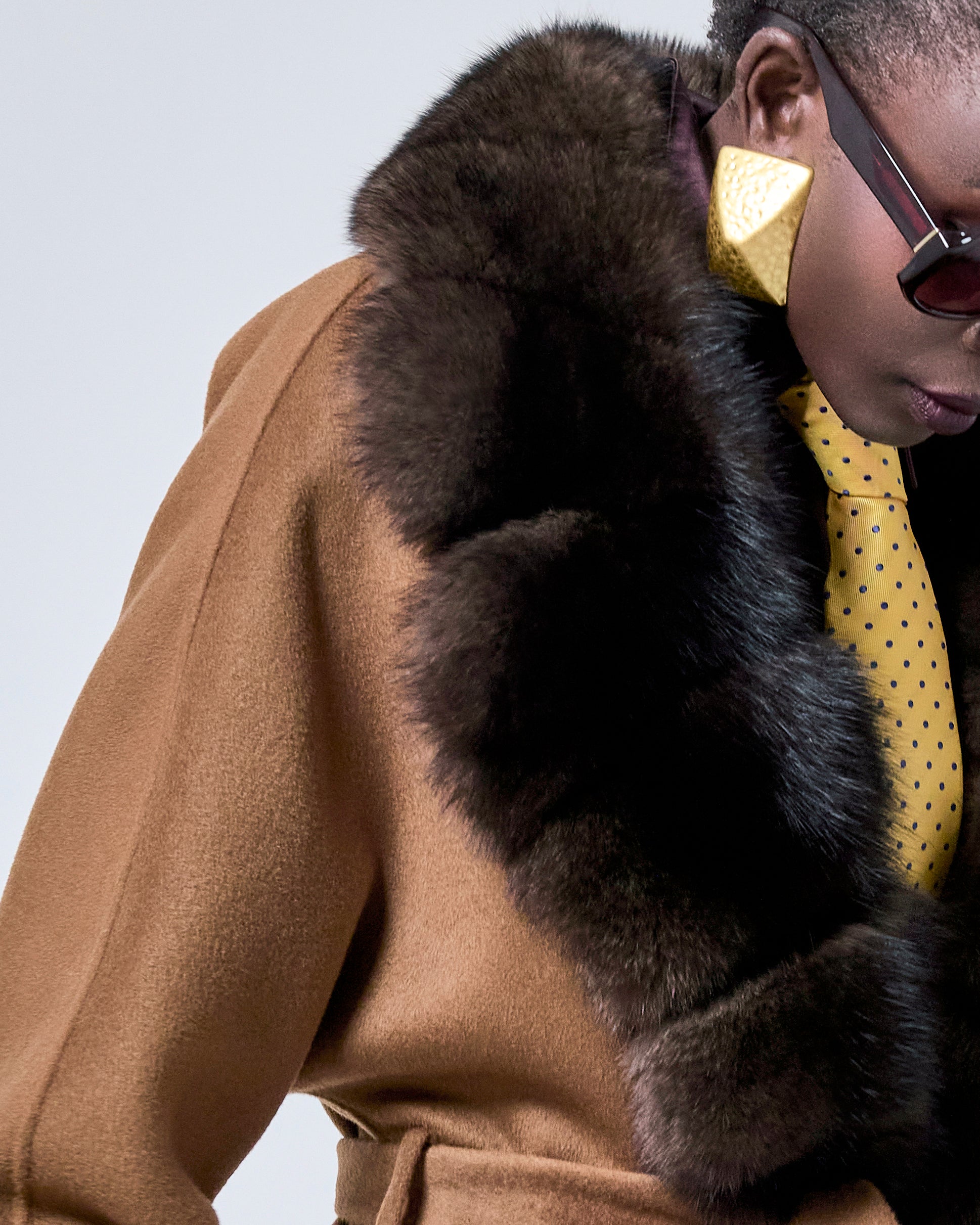 The Alessia Long Fur Cashmono™ - Sabled™