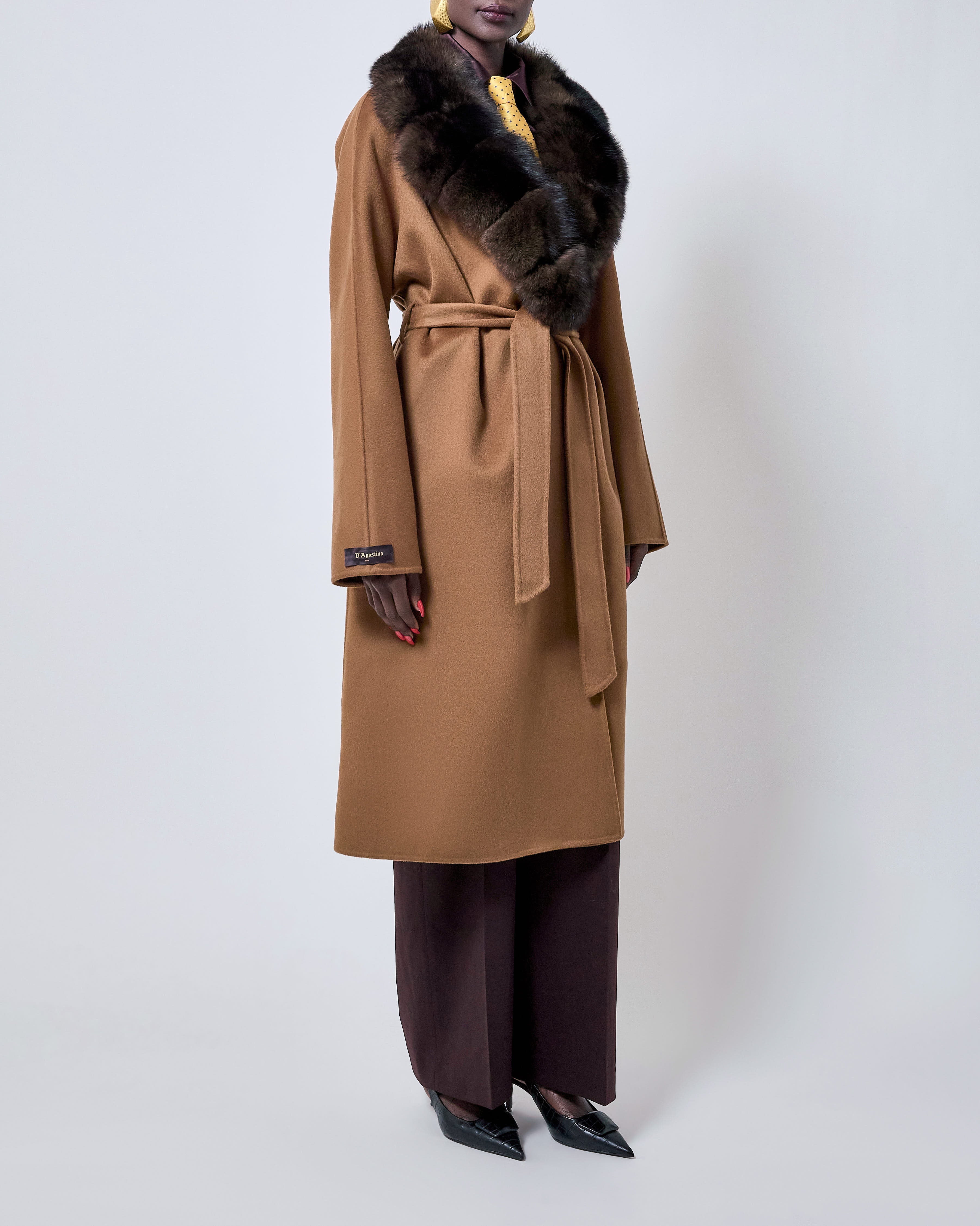 The Alessia Long Fur Cashmono™ - Sabled™