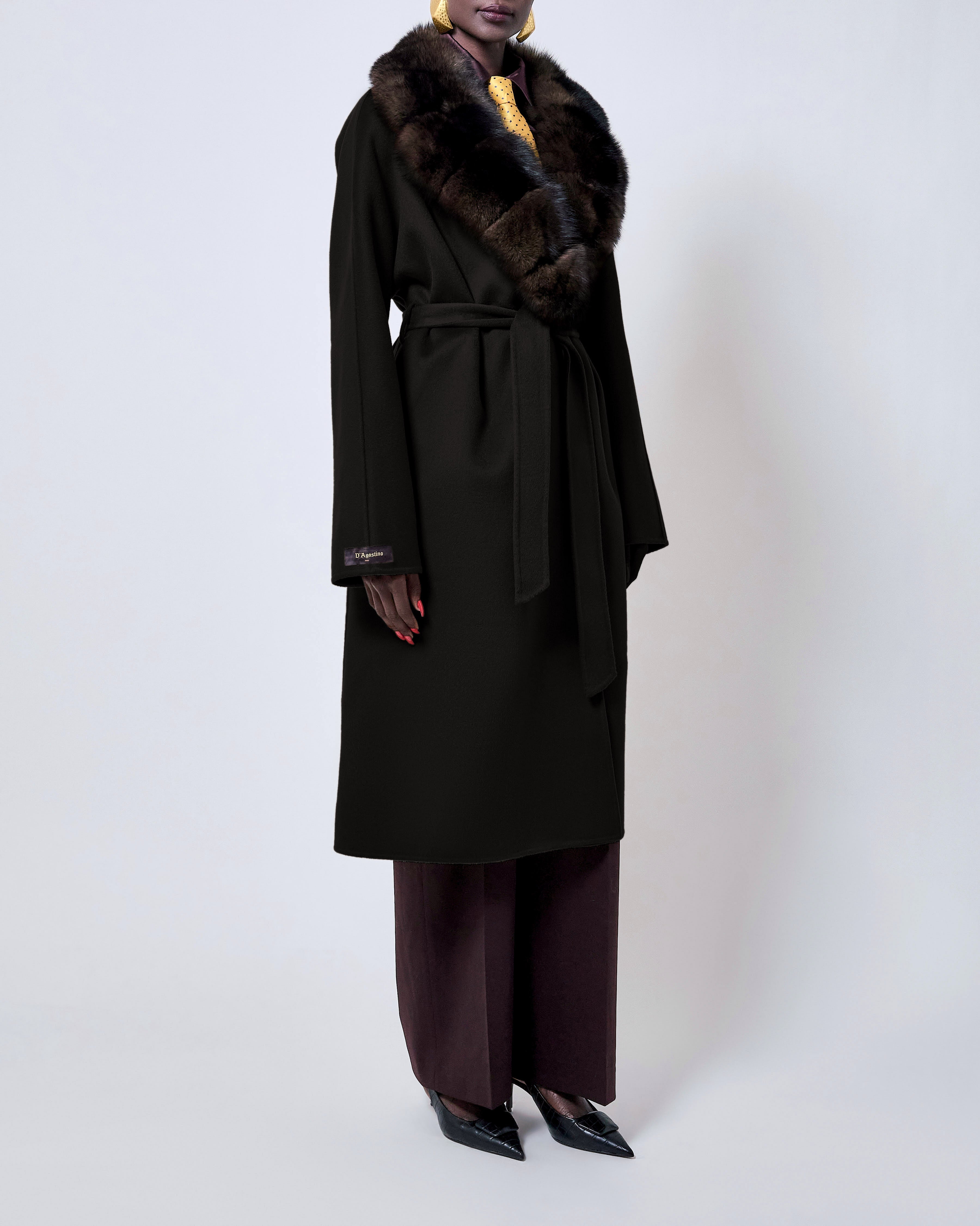 The Alessia Long Fur Cashmono™ - Sabled™