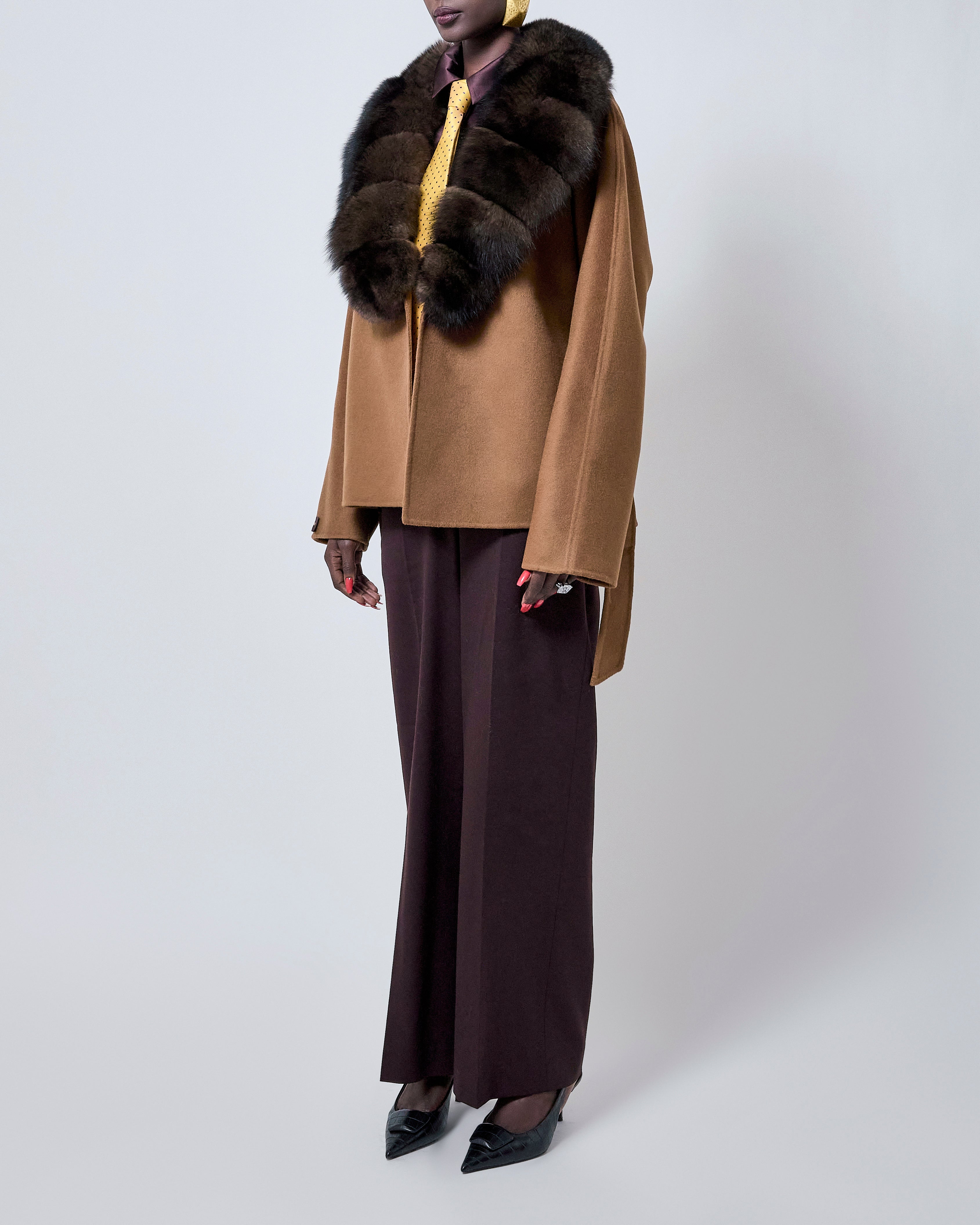 The Alessia Fur Cashmono™ - Sabled™