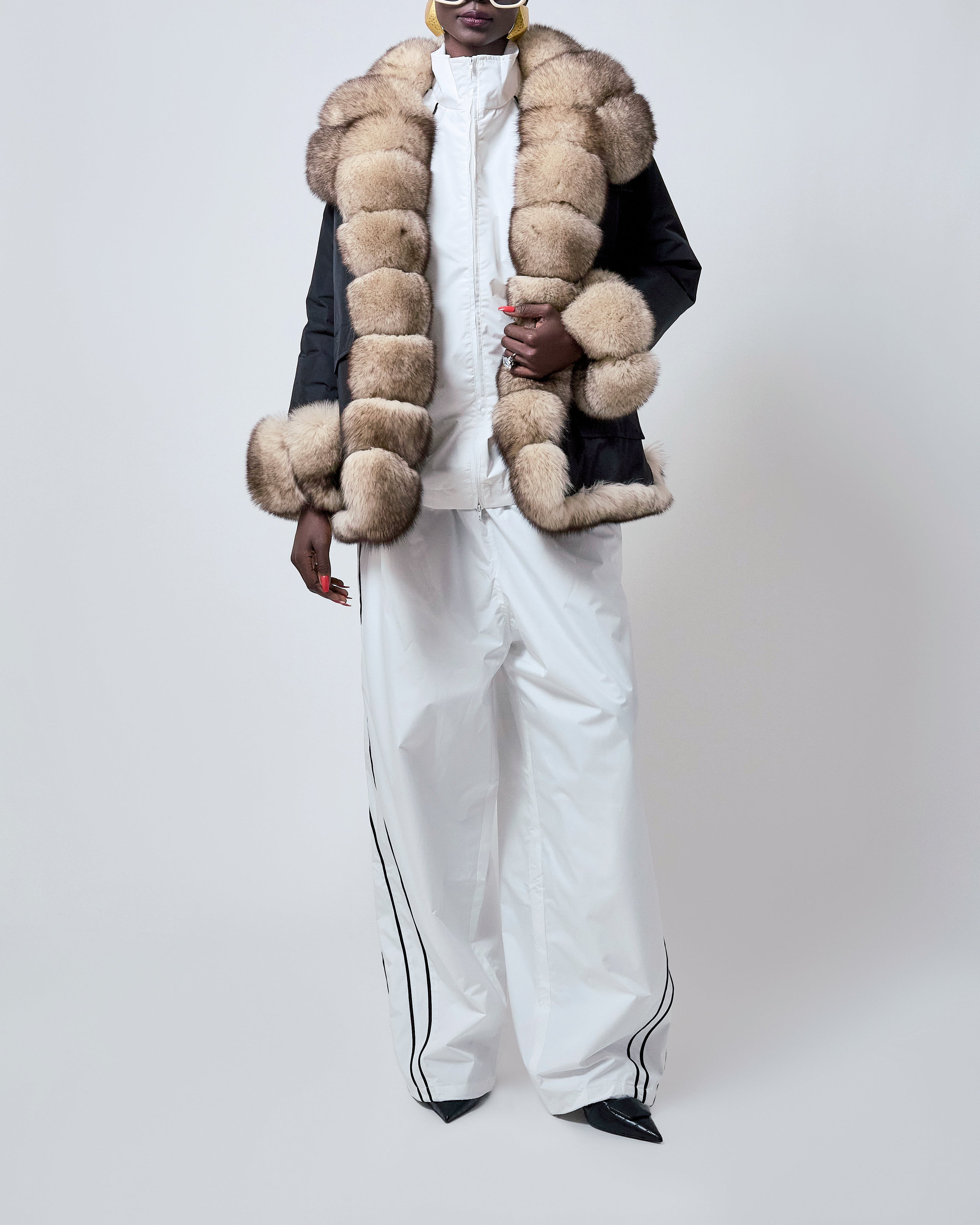 The Amalfi Air-Armour™ Fur Parka - Sabled™