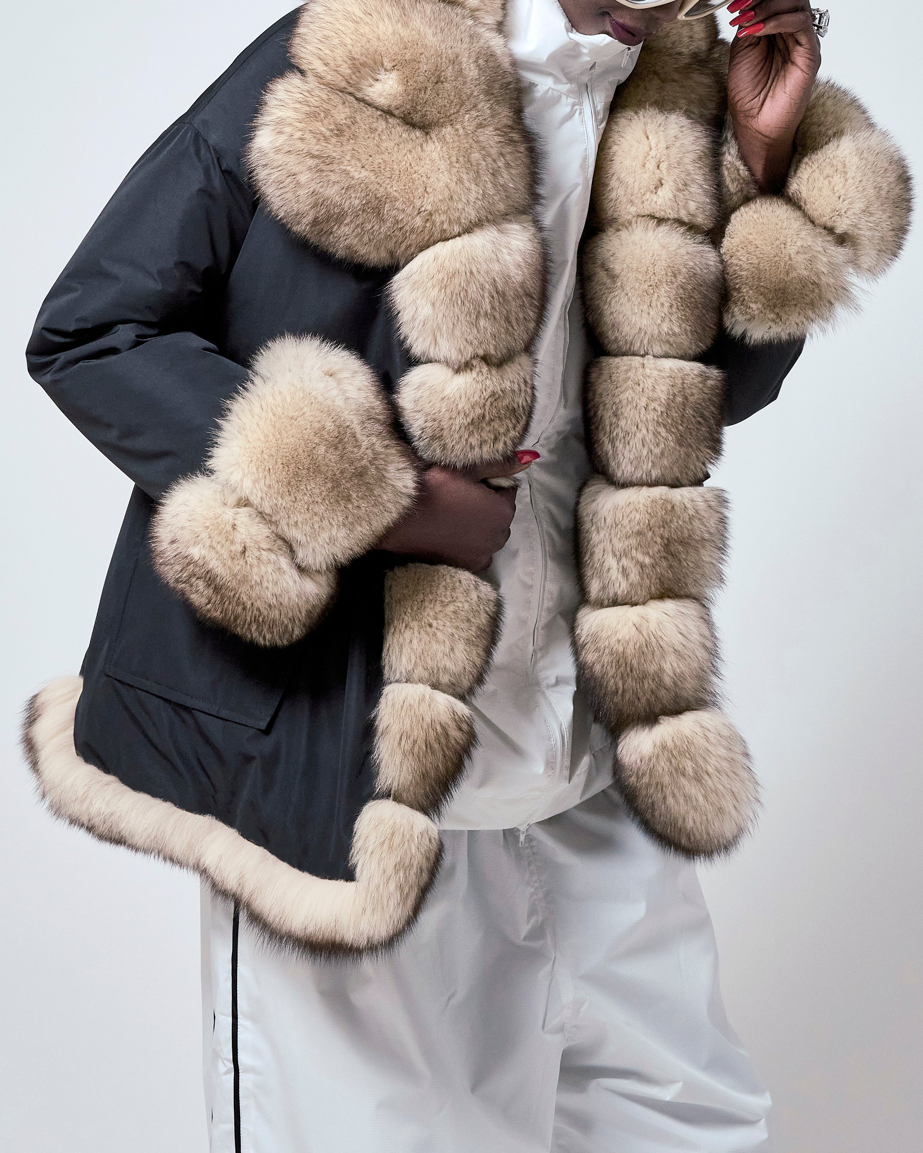 The Amalfi Air-Armour™ Fur Parka - Sabled™