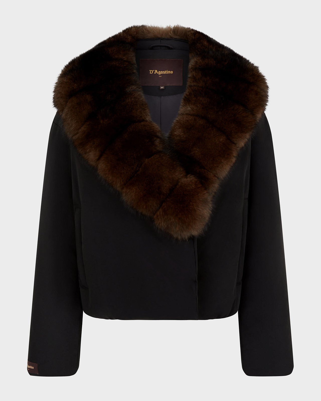 The Isotta Cropped Fur Puffer - Sabled™