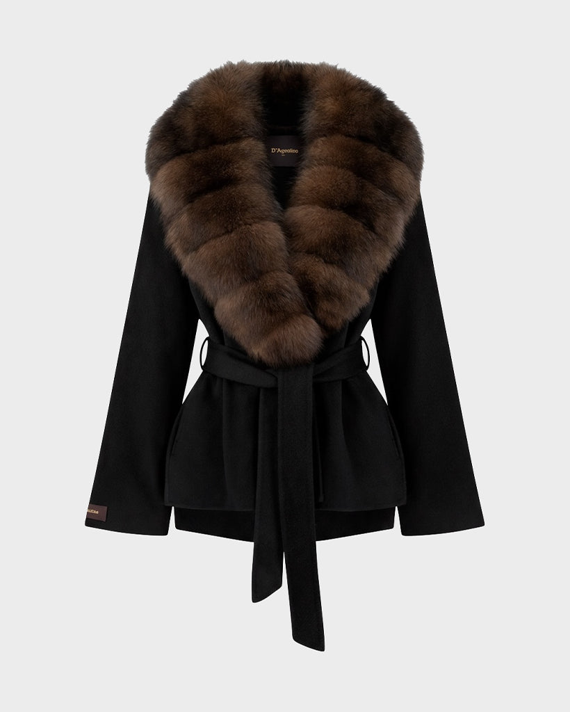 The Alessia Fur Cashmono™ - Sabled™