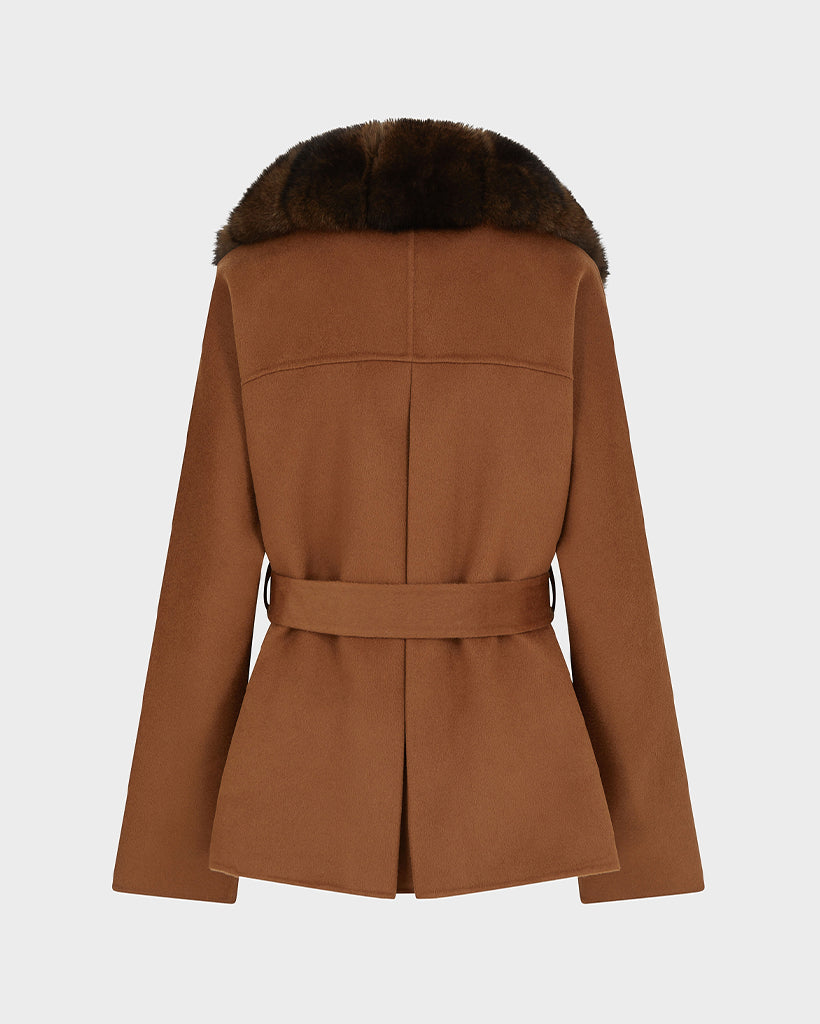 The Alessia Fur Cashmono™ - Sabled™