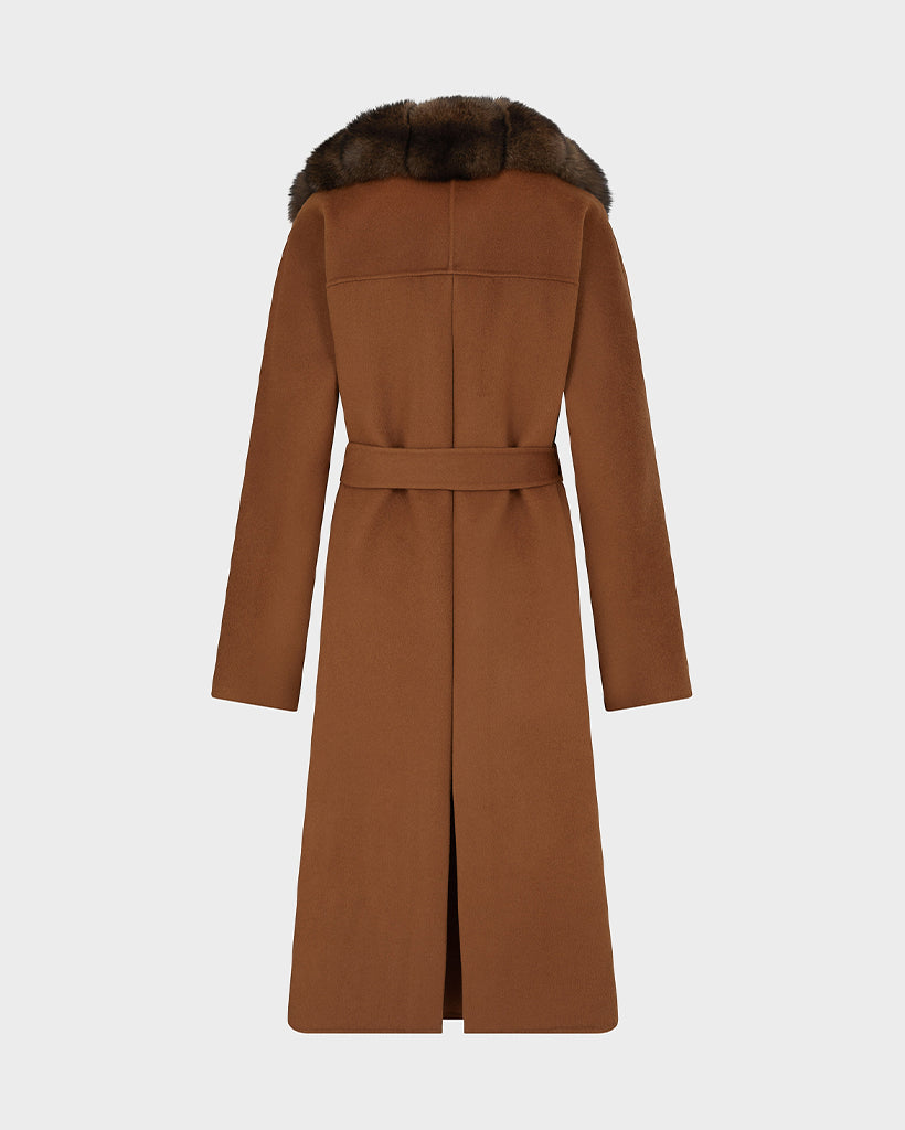 The Alessia Long Fur Cashmono™ - Sabled™