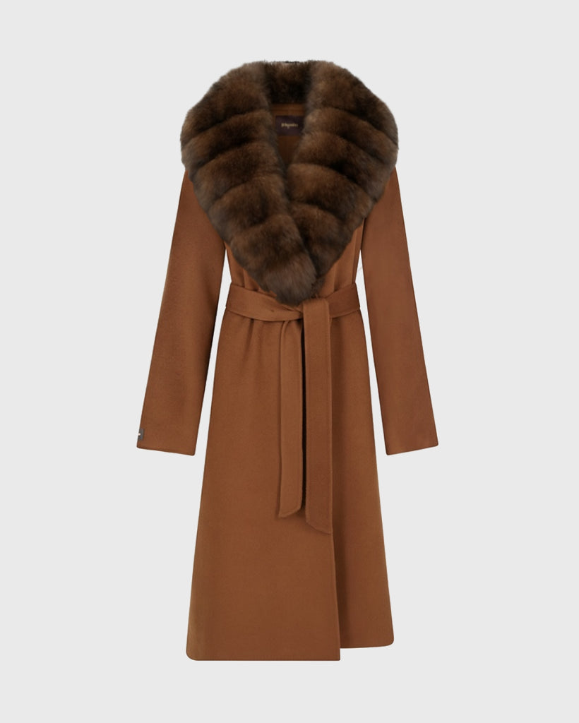 The Alessia Long Fur Cashmono™ - Sabled™