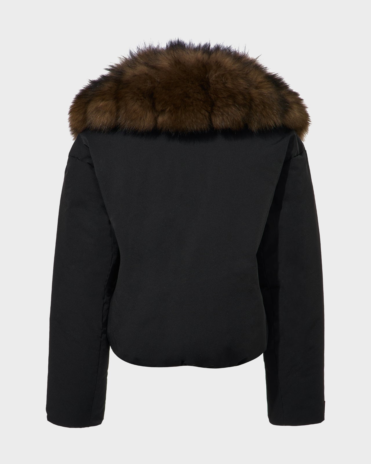 The Isotta Cropped Fur Puffer - Sabled™